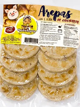 Arepas de Chicharron/ Mama Arepas/ 10unidades