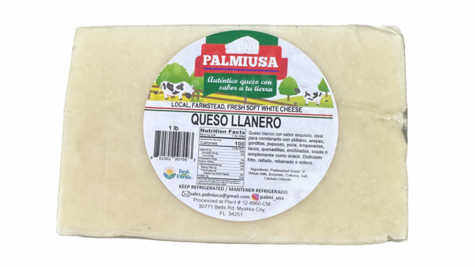 Queso Llanero 1 lb | Palmiusa
