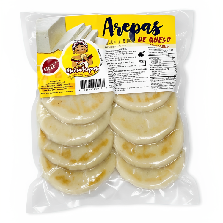 Arepas de Queso - 10 Units | Mama Arepas