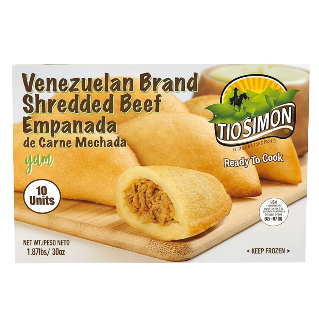 Empanadas de carne mechada - 10 units | Tio Sol