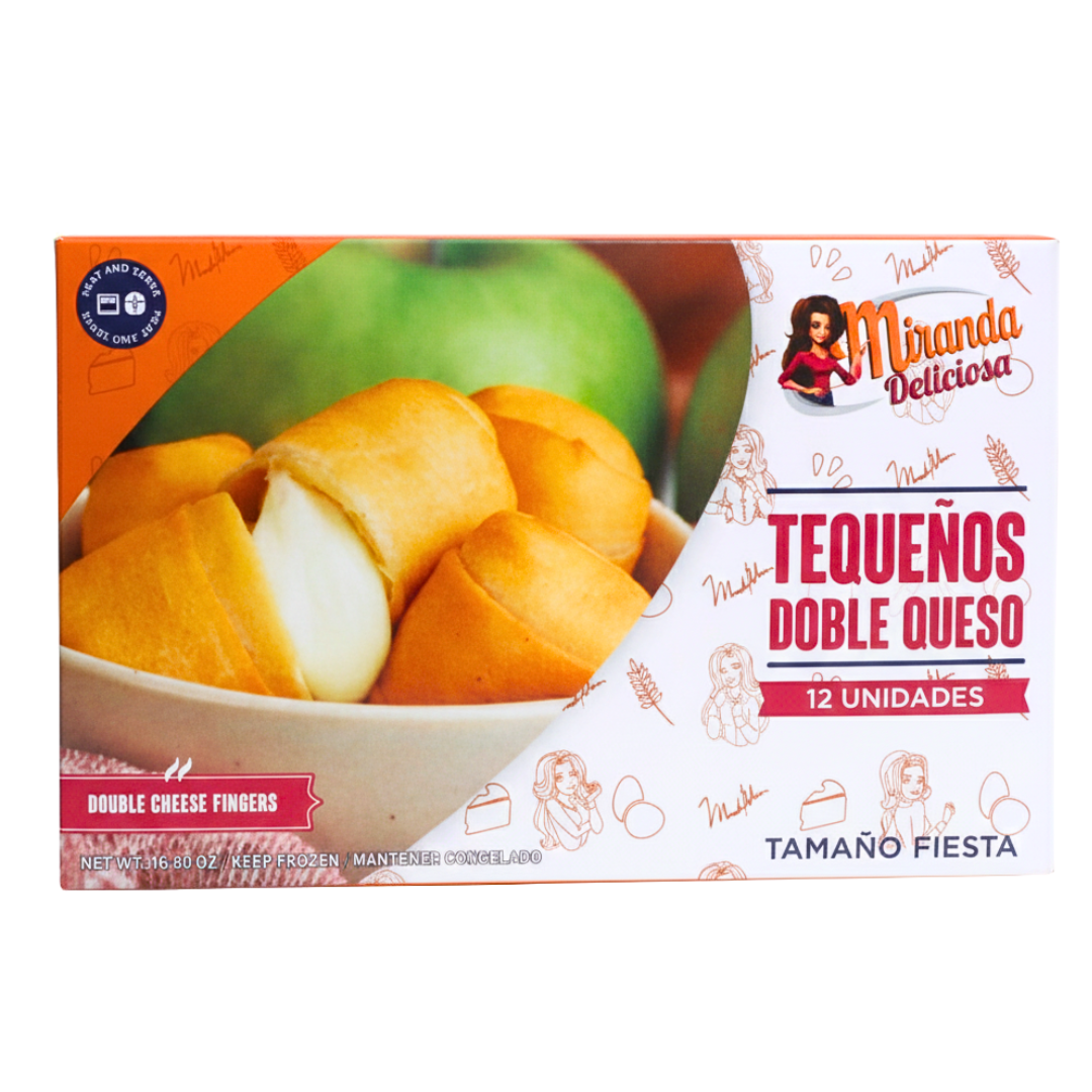 Tequeños Doble Queso - 12 Units | Miranda Deliciosa