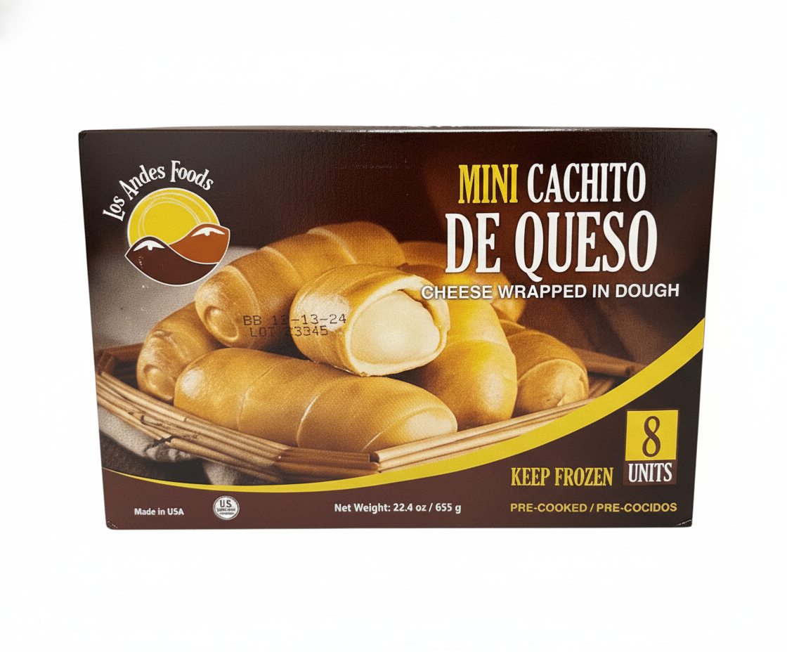 Mini Cachito de queso - 8 Units | Los Andes Foods