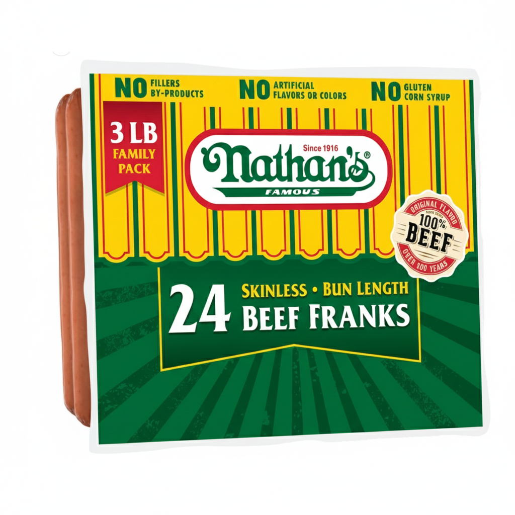 Beef Franks 3 lb | Nathan's