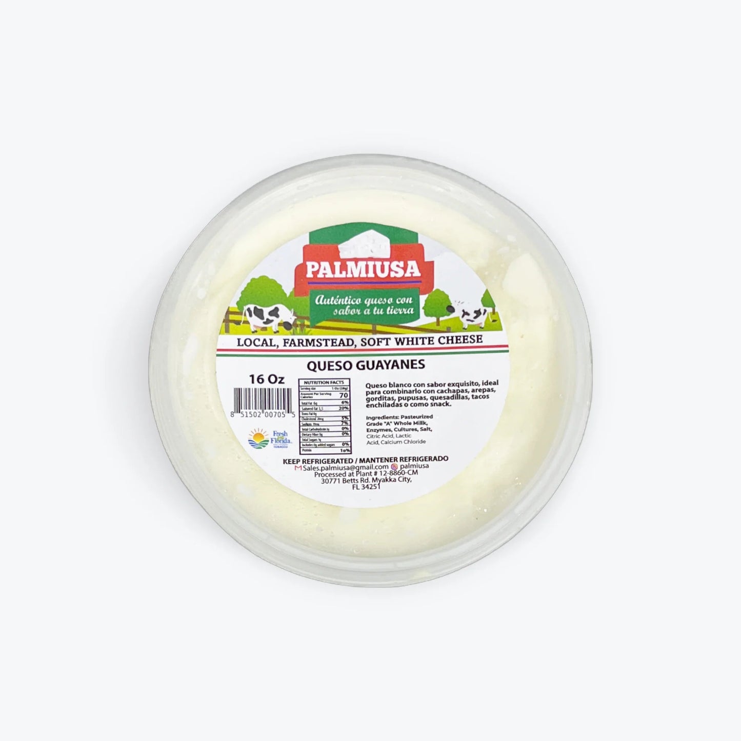 Queso Guayanes 16oz | PALMIUSA