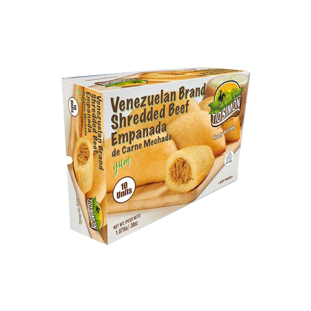 Empanadas de carne mechada - 10 units | Tio Sol