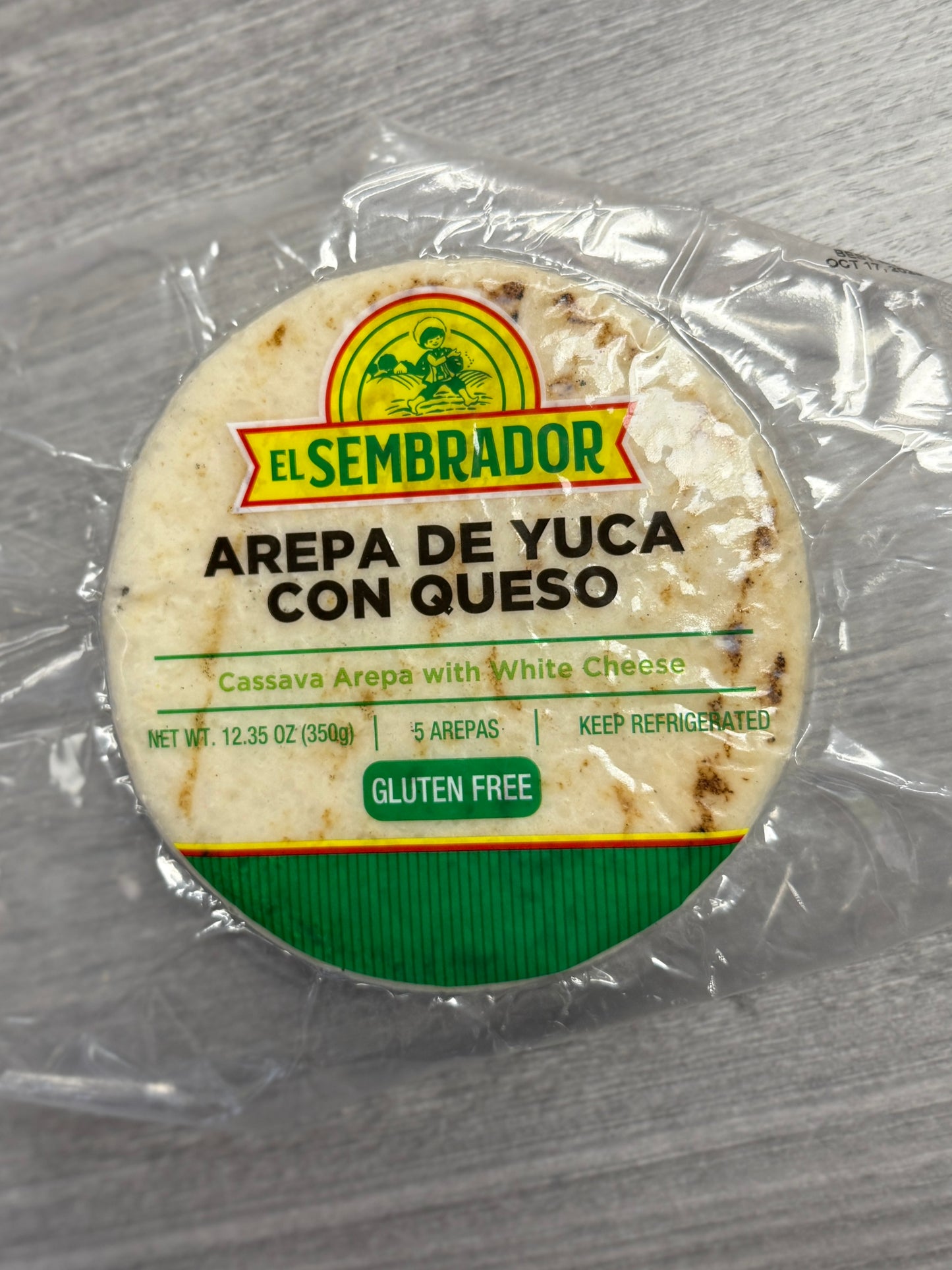 Arepa de Yuca con Queso - 5 units | El Sembrador