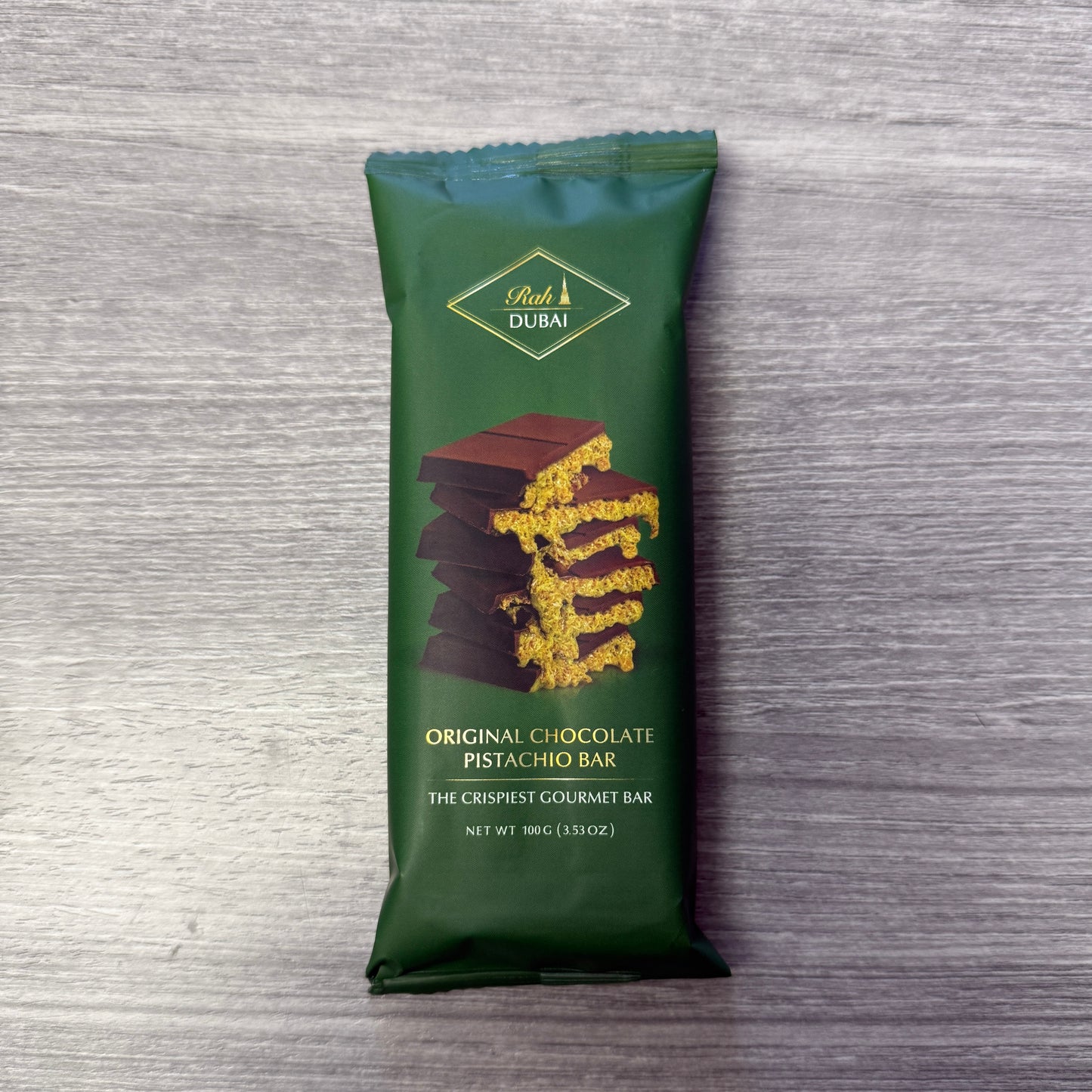Original Chocolate Pistachio Bar | Rah Dubai