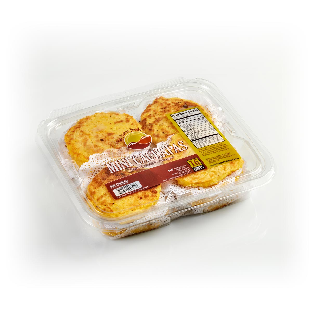 Mini Cachapas - (16 units) | Los Andes Foods