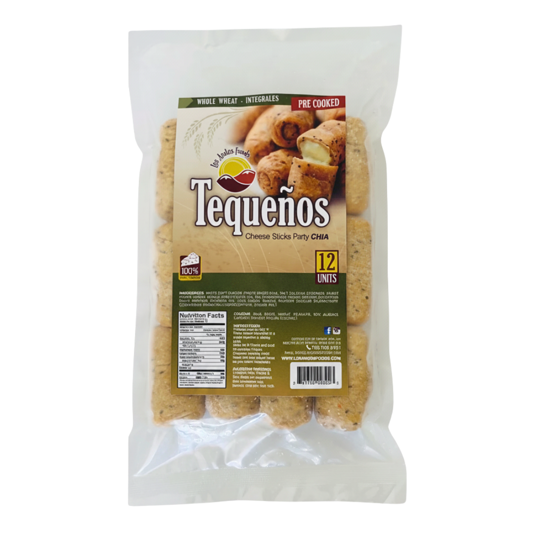 Tequeños integrales de Chia - 12 Units | Los Andes Foods