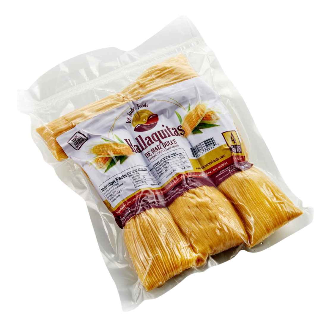 Hallaquitas de maiz - 4 Units | Los Andes Foods