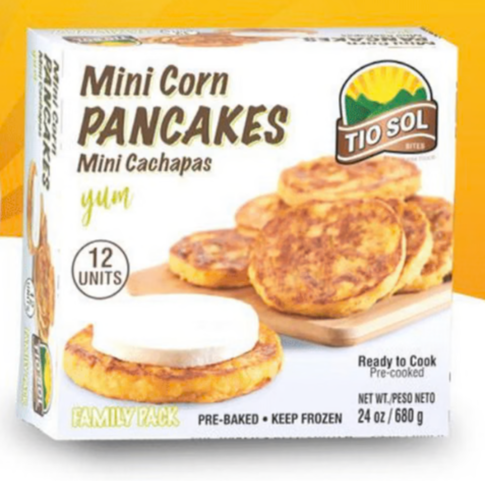 Mini cachapas - 12 units | Tio Sol