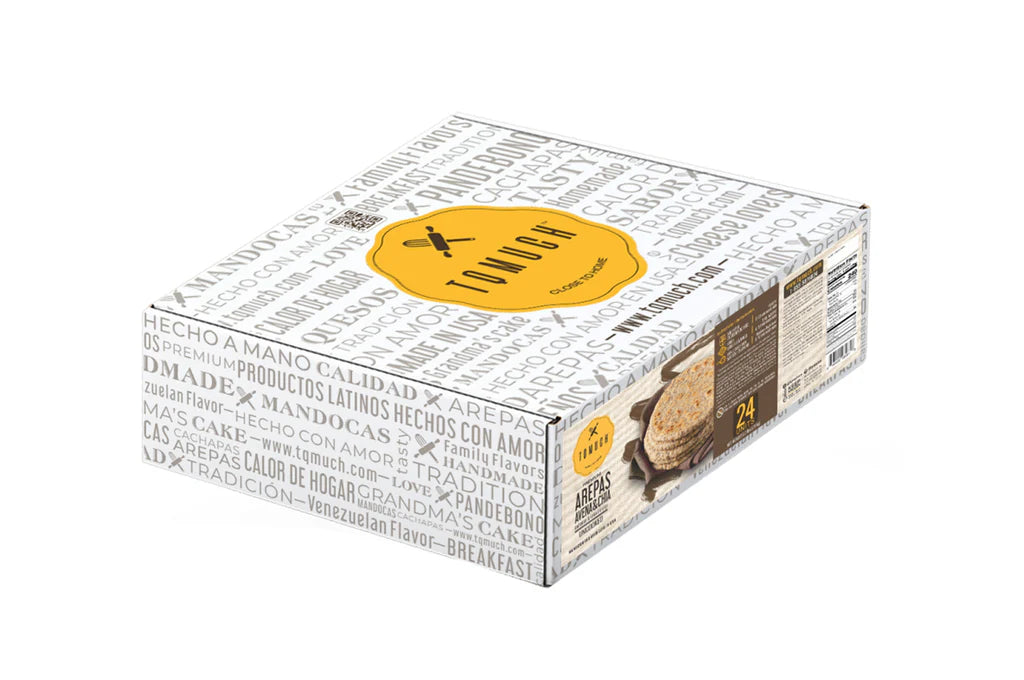 Arepas de avena y chia / 24 unidades/ TQmuch