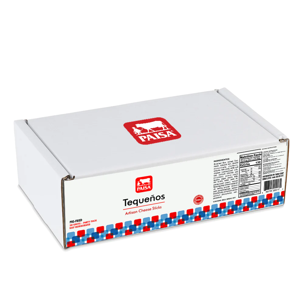 Tequeños de Queso Blanco - Party Pack (50 und)/ PAISA