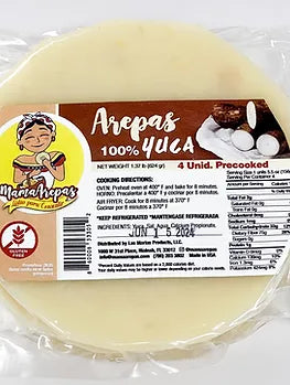 Arepas de Yuca/ Mama Arepas/ 4unidades