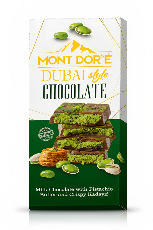 Dubai Stye Chocolate 100g | Mont Doré