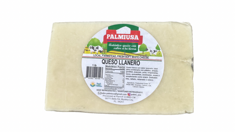 Queso Llanero/ Palmiusa/ 1lb