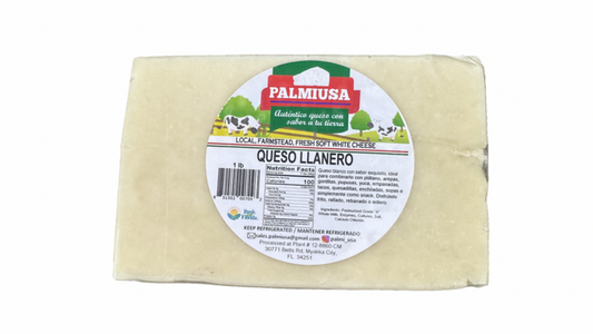 Queso Llanero/ Palmiusa/ 1lb