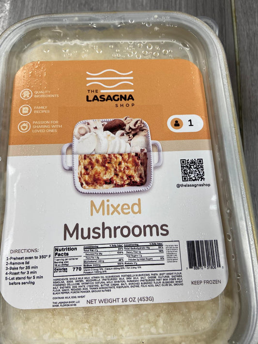 Mixed Mushrooms/ The Lasagna/ 16oz
