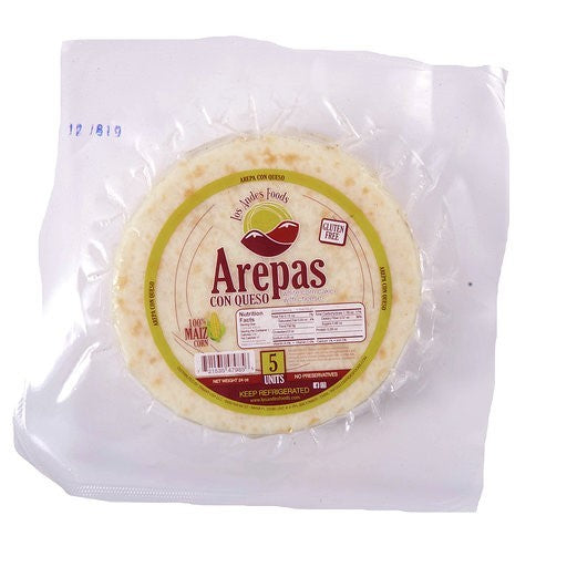 Arepa con Queso - 5 units | Los Andes Foods