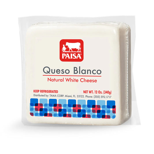 Queso Blanco - (Porción de 12 oz) PAISA