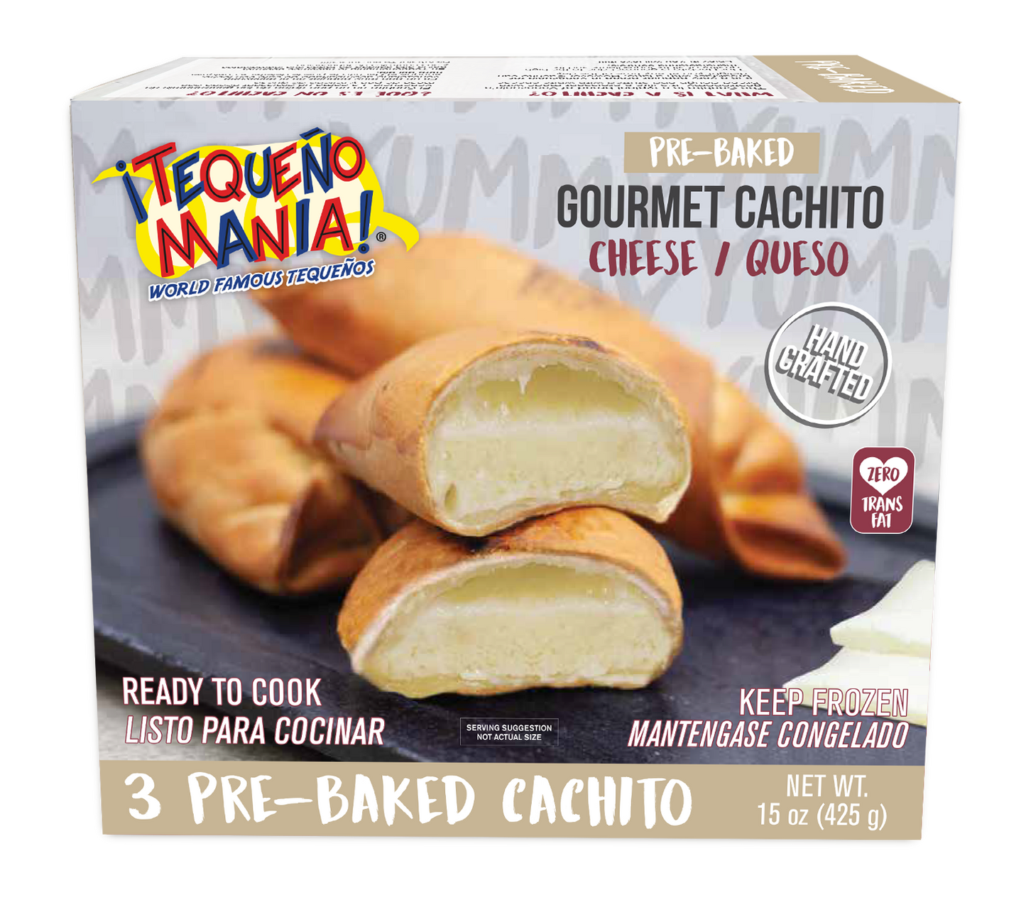 Cachito de Queso/ Tequeño Mania/ 3unidades