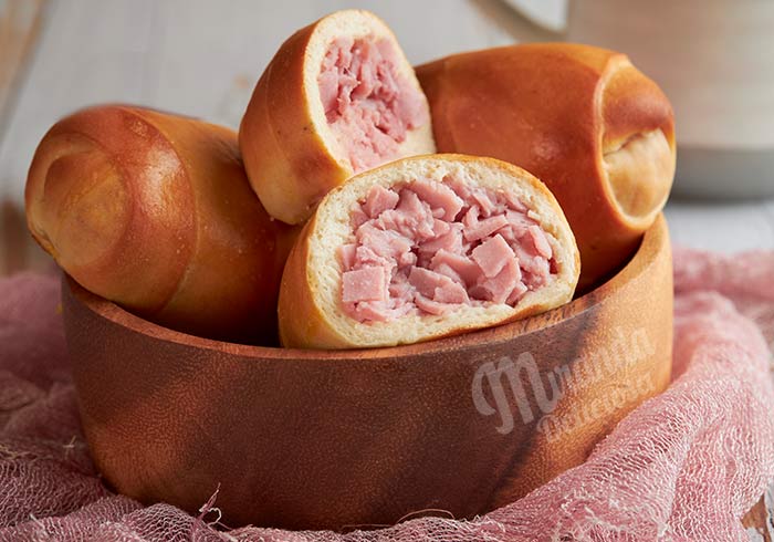 Mini cachitos Jamon/ 4 unidades/ Miranda Deliciosa