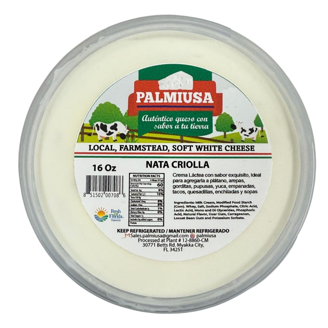 Nata Criolla Venezolana 16 oz | Palmiusa