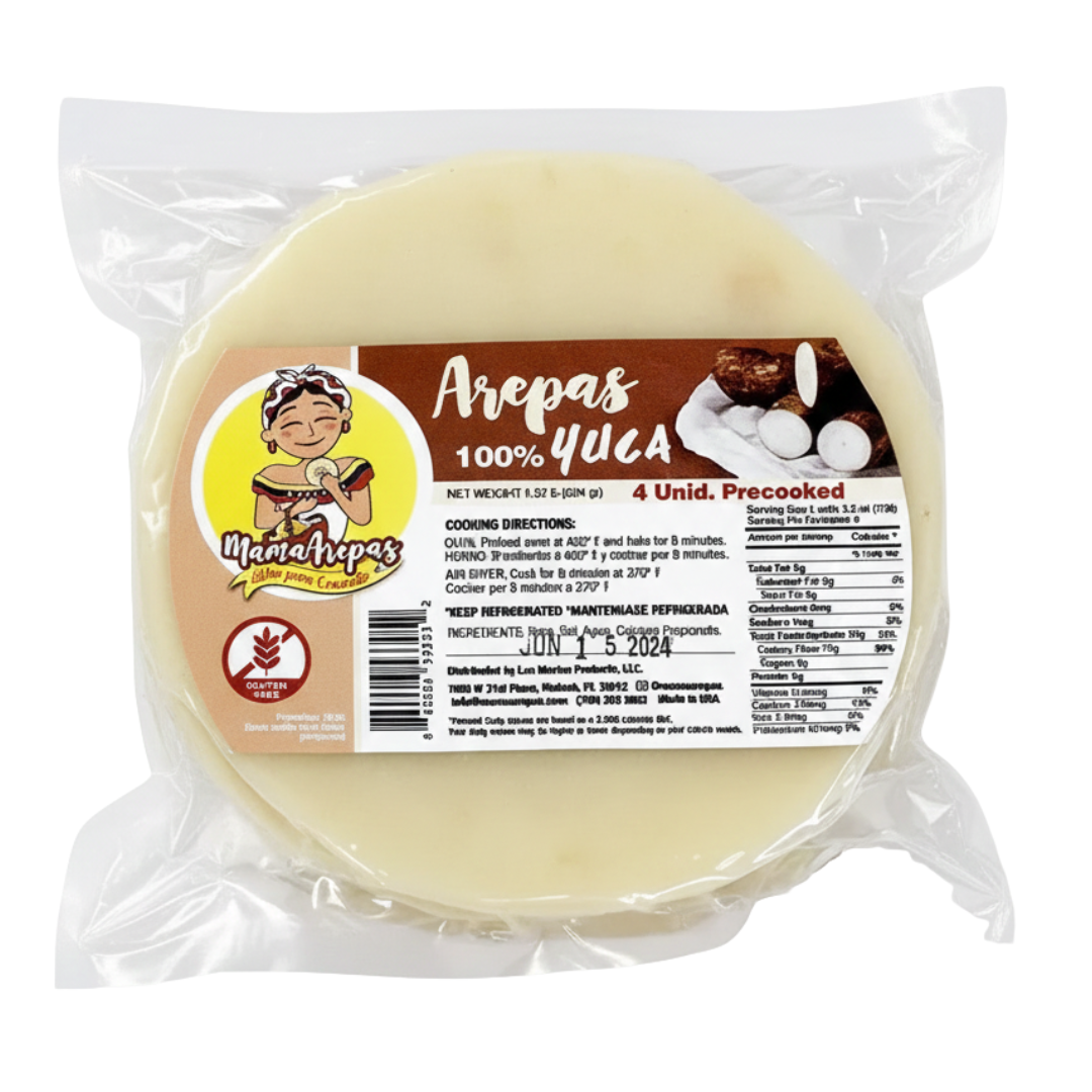 Arepas de Yuca - 4 Units | Mama Arepas