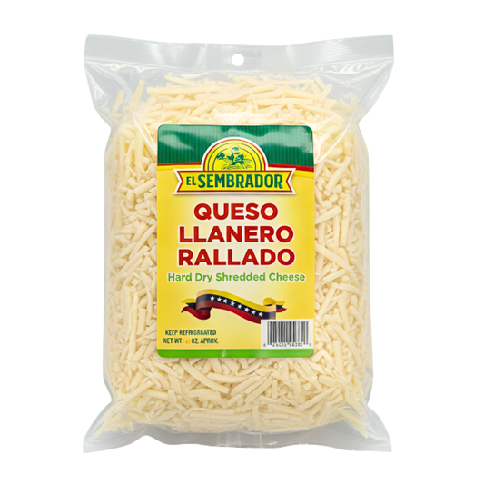 Queso Llanero Rallado 16 oz | EL SEMBRADOR