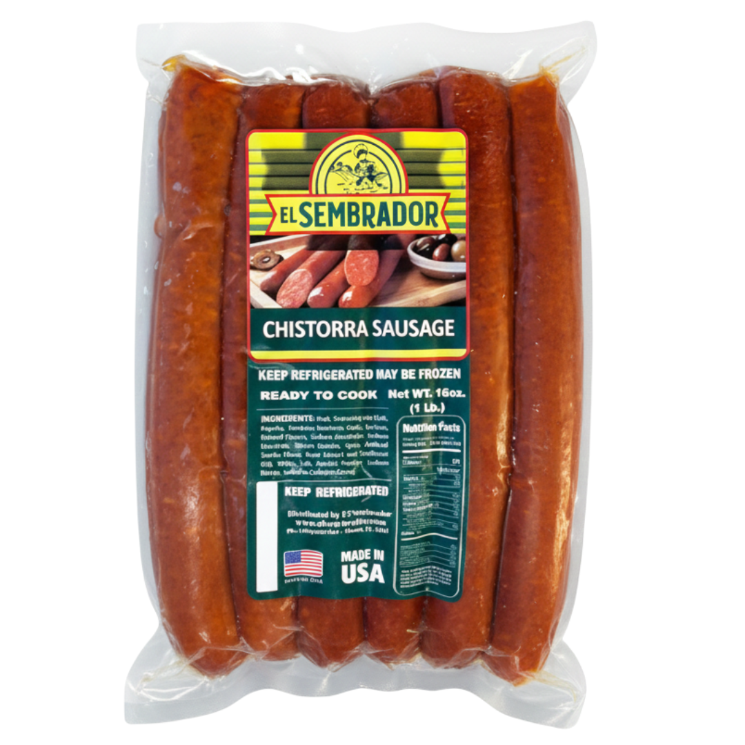 Chistorra Sausage 16 oz | El Sembrador