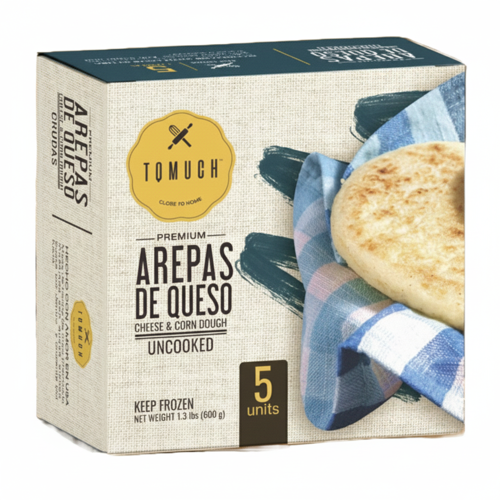 Arepas de queso - 5 Units | TQMUCH
