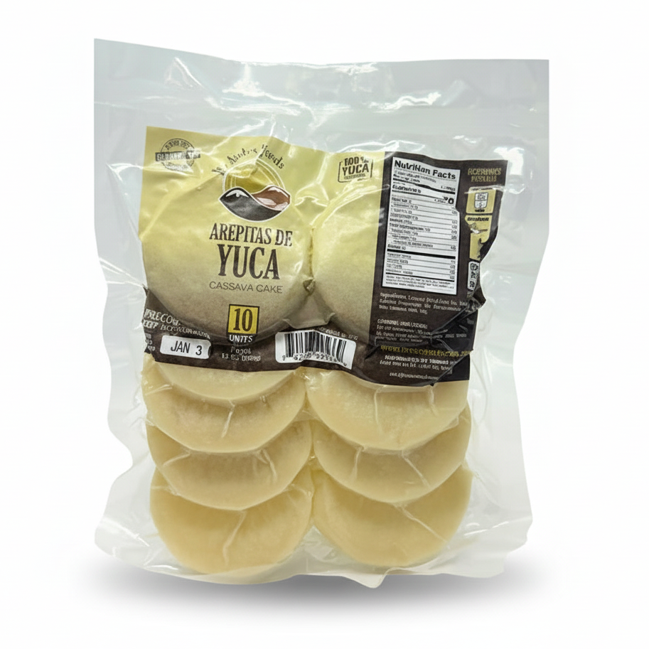 Arepa de Yuca mini - 10 units | Los Andes Foods
