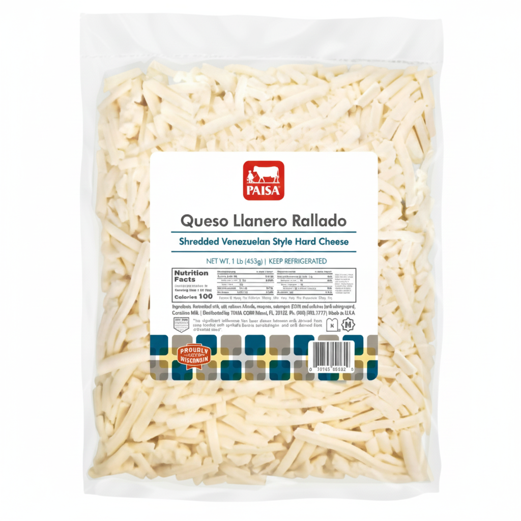 Queso Llanero Rallado | PAISA