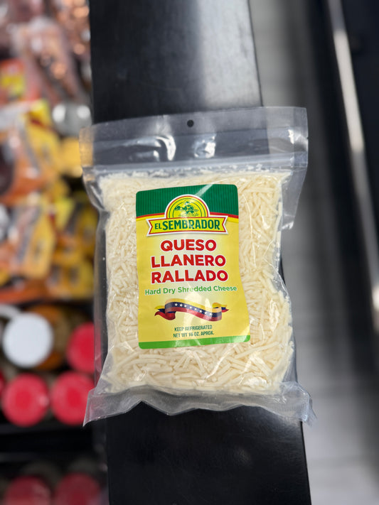 Queso Llanero Rallado 16oz | EL SEMBRADOR