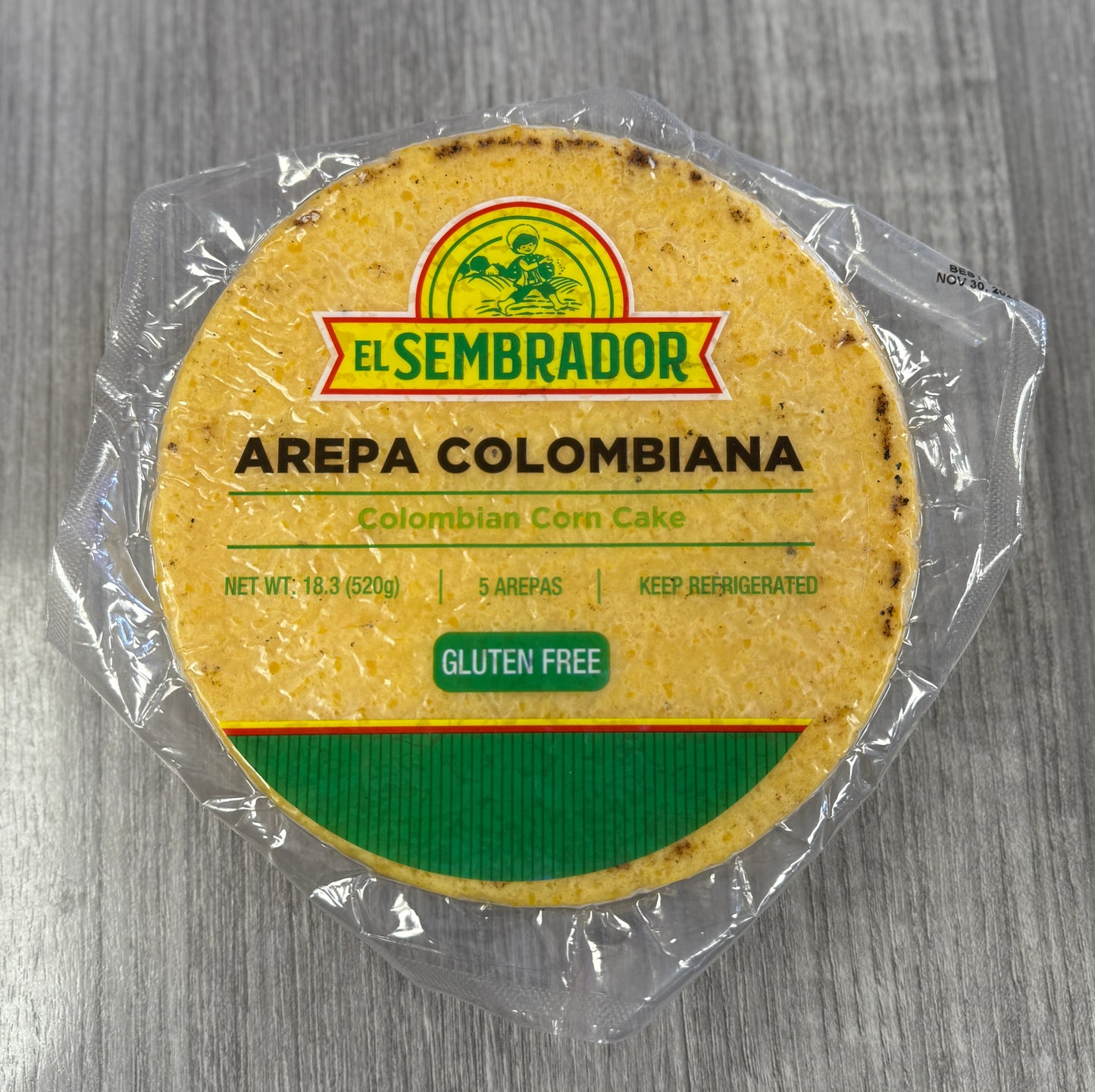 Arepa Colombiana - 5 units | El Sembrador