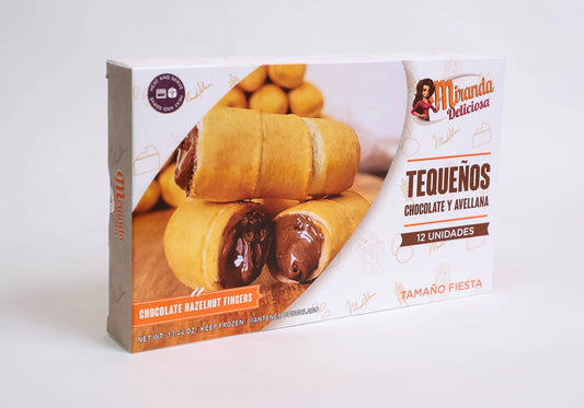 Tequeños Choco-Avellana- 12c units / Miranda Deliciosa