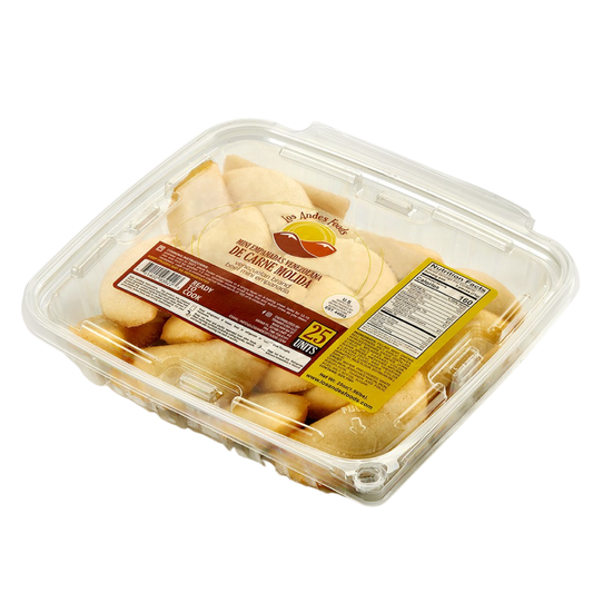 Mini Venezuelan empanadas Carne Molida - 25 units | Los Andes Foods
