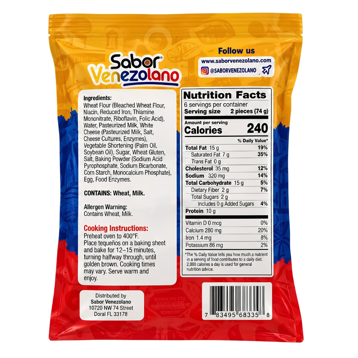 Tequeños de Queso | 12 Units | Sabor Venezolano