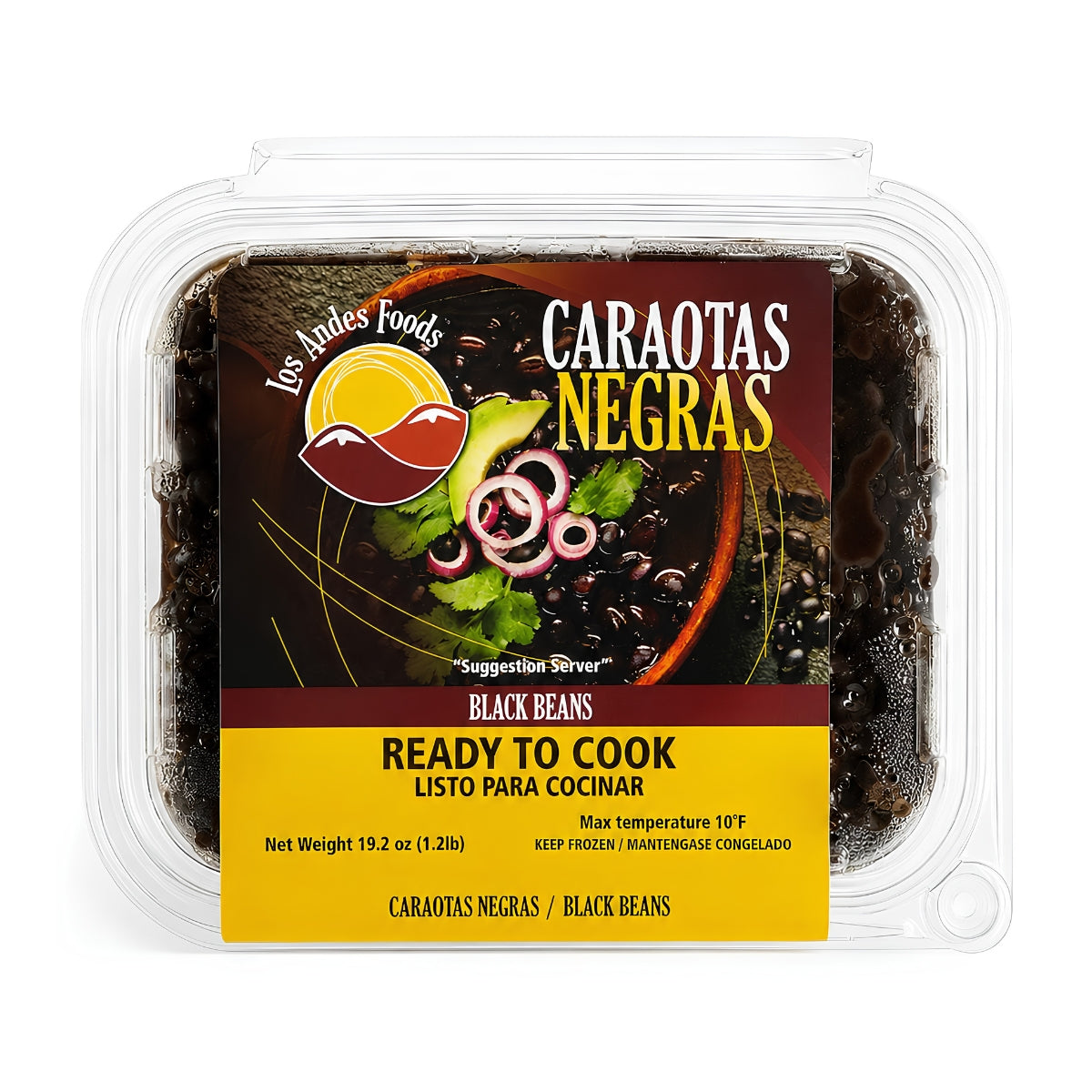 Caraotas Negras - 19.2 oz | Los Andes Foods
