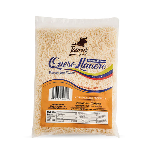 Queso Llanero Rallado 12oz | TAURUS