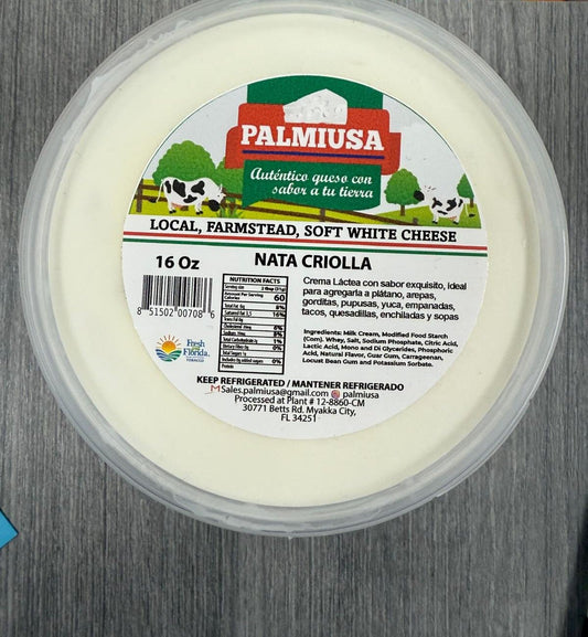 Nata Criolla Venezolana/ Palmiusa/ 16oz