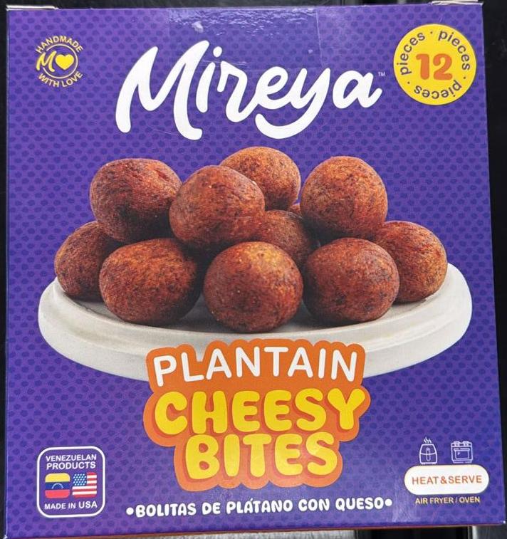 Bolitas de Platano con queso/ Mireya/ 12 unidades