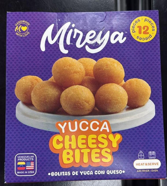 Bolitas de Yuca con queso/ Mireya/ 12 unidades