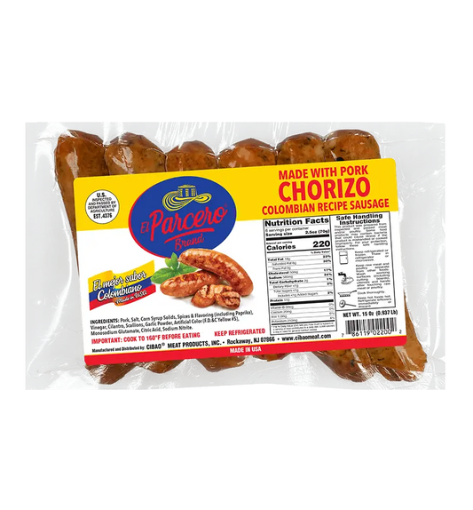 Chorizo Colombiano - 15oz | El Parcero