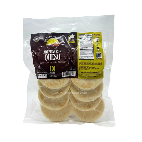 Arepa con Queso mini - 10 units | Los Andes Foods