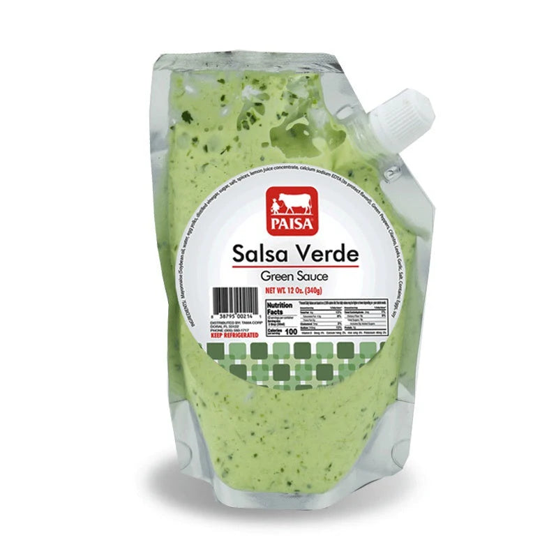 Salsa Verde - Green Sauce - 12oz | PAISA